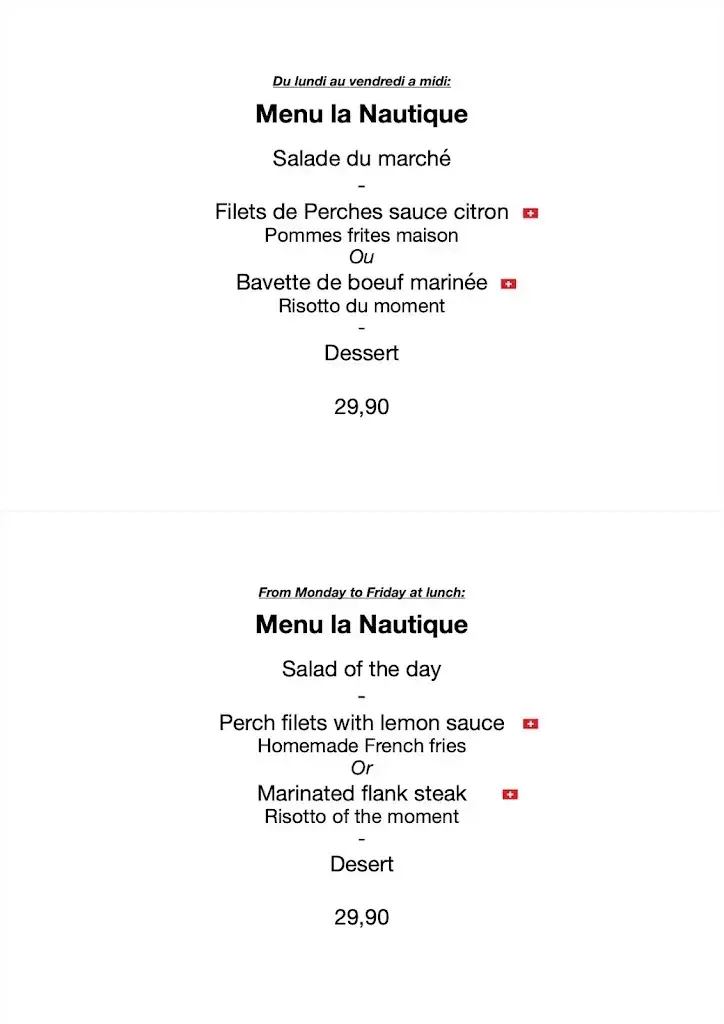 Menu_Restaurant La Nautique_Nyon_image_3