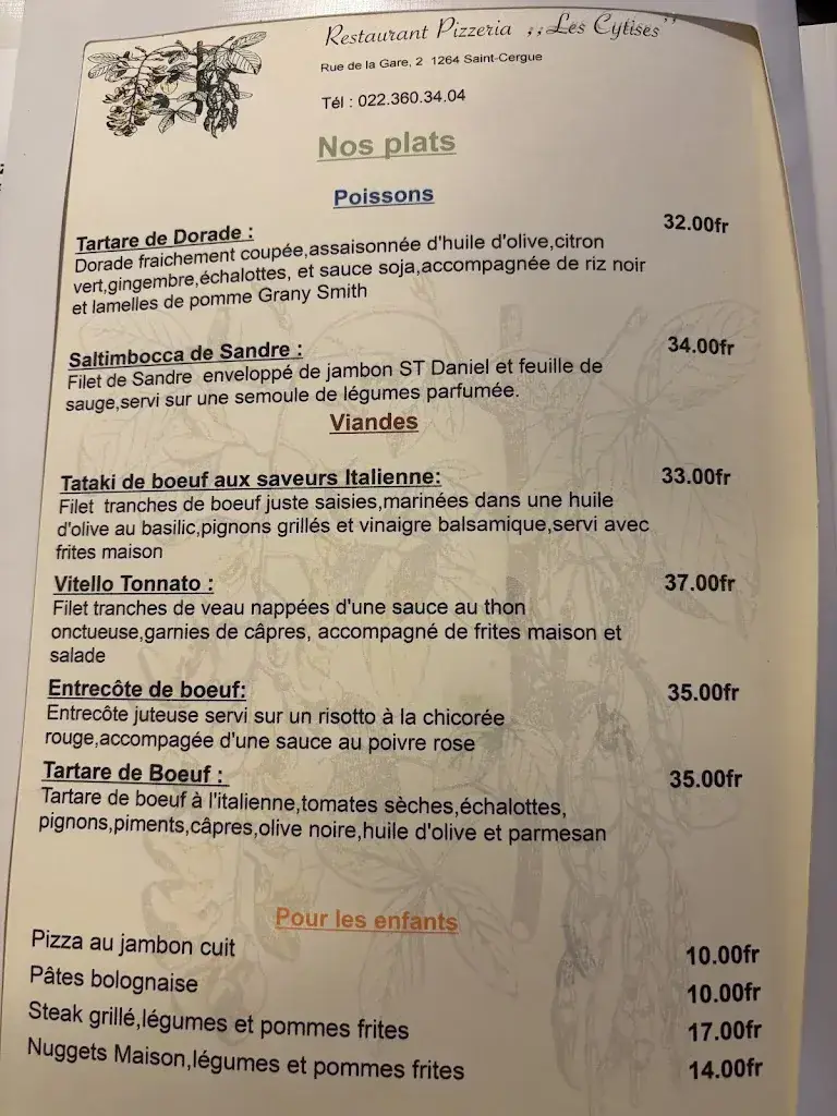 Menu_Les Cytises_Saint-Cergue_image_2