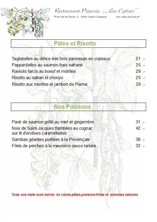 Menu_Les Cytises_Saint-Cergue_image_3