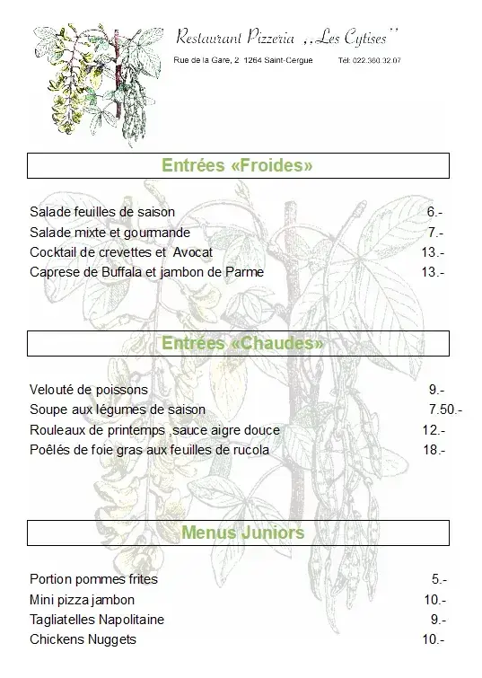 Menu_Les Cytises_Saint-Cergue_image_4