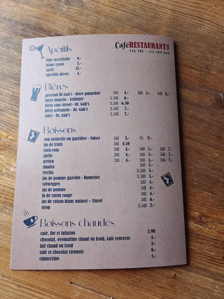 Menü_Restaurant La Barillette_Gingins_Bild_1