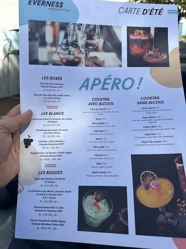 Menu_EVERNESS Restaurant & Bar_Chavannes-de-Bogis_image_2