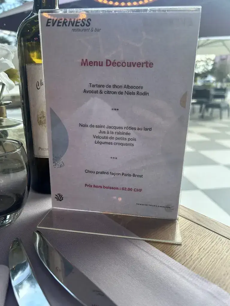 Menu_EVERNESS Restaurant & Bar_Chavannes-de-Bogis_image_3
