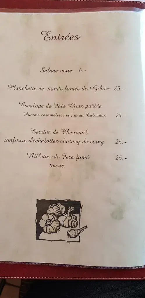 Menü_Relais des Chasseurs_Chavannes-des-Bois_Bild_3