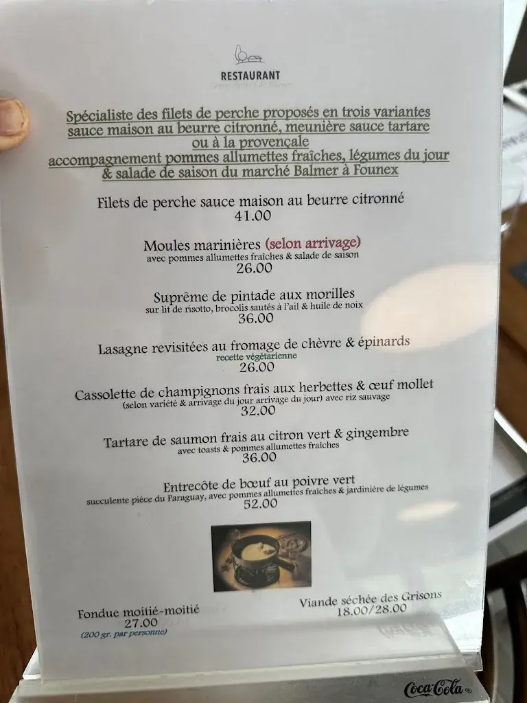 L'Intemporel ristorante a Founex