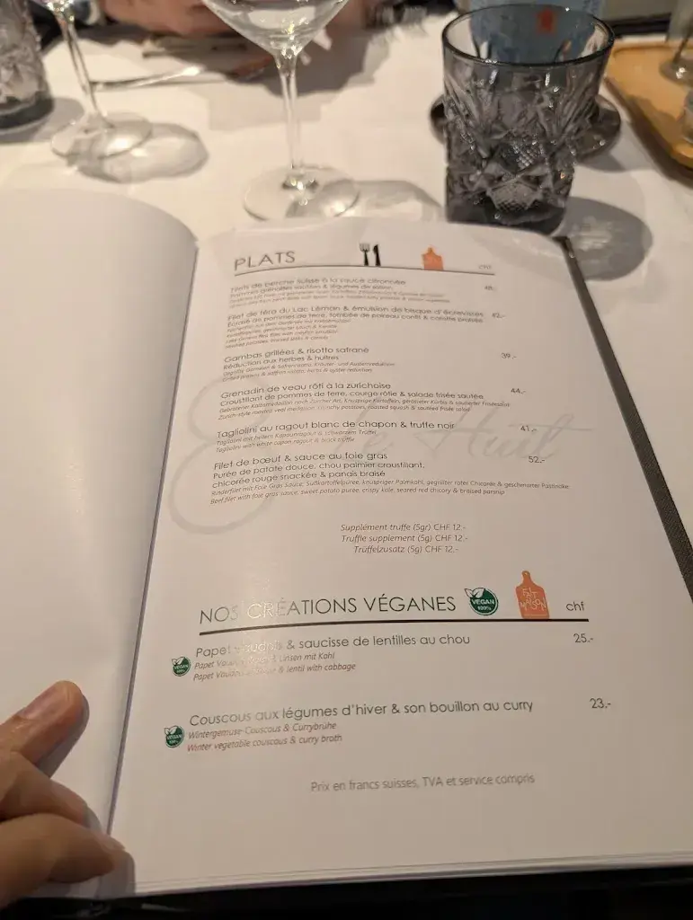 Menu_Le Huit restaurant_Prangins_immagine_2