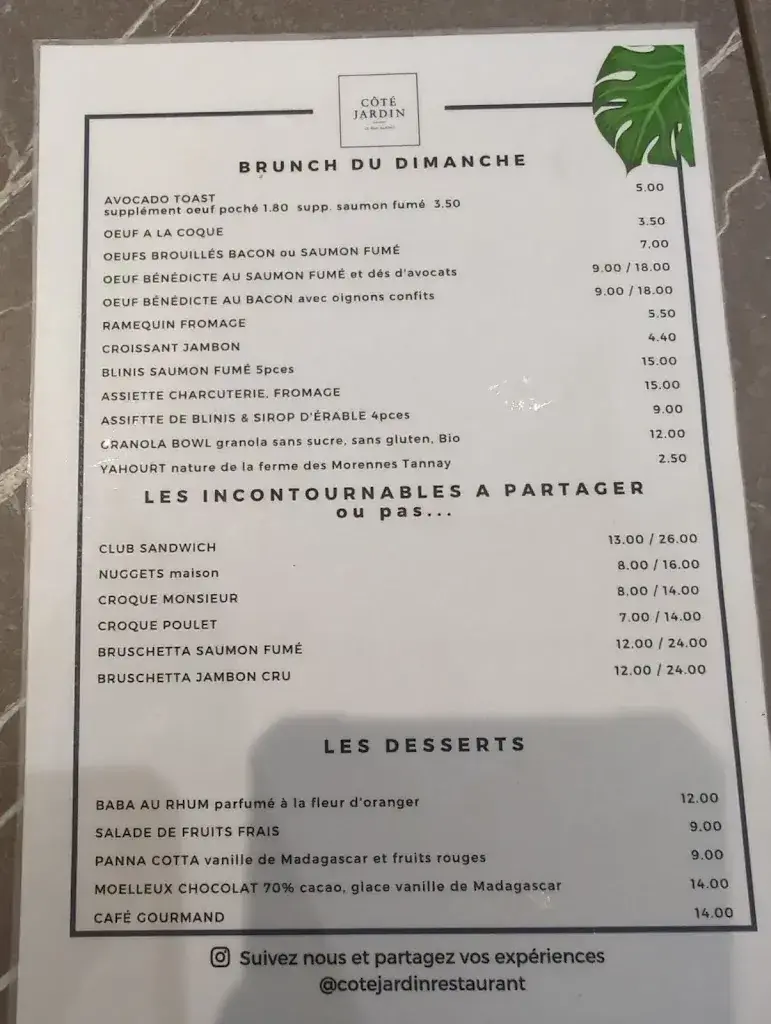 Côté jardin Coppet / Guillaume Bichet_Coppet_menu_image_1