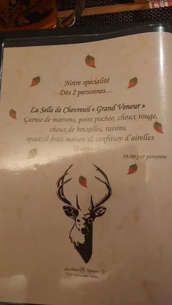 Menü_HÔTEL RESTAURANT du XVI Siècle_Nyon_Bild_3