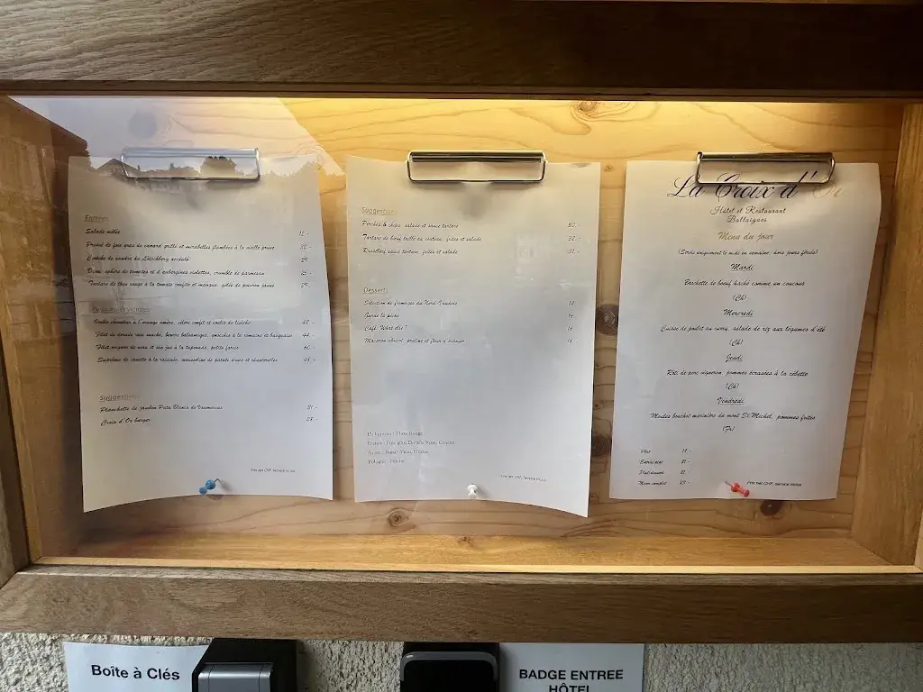 Hôtel-Restaurant La Croix d'Or restaurant à Ballaigues