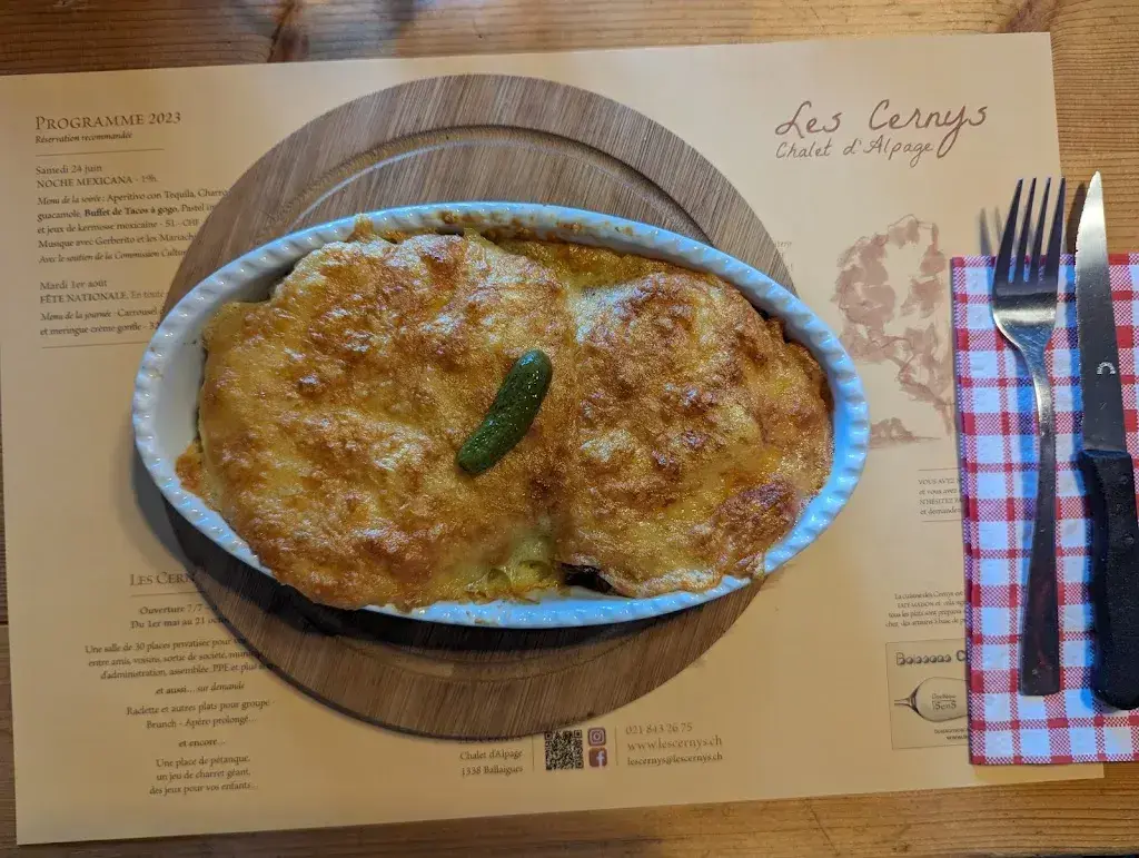 Menu_Chalet des Cernys_Ballaigues_image_5