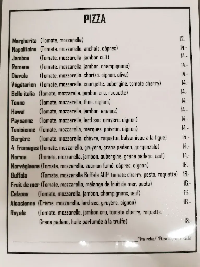 Menü_Café de la Placette_Vallorbe_Bild_2