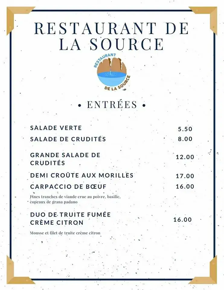 Menu_Restaurant de la Source_Vallorbe_immagine_2