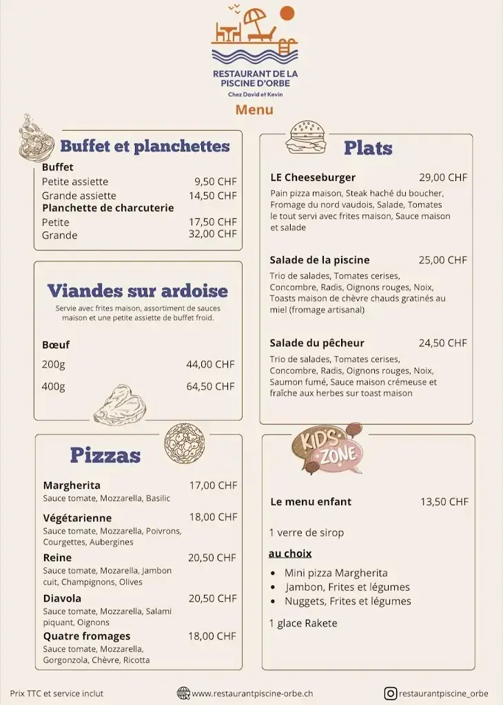 Restaurant de la piscine d'Orbe_Orbe_menu_image_1