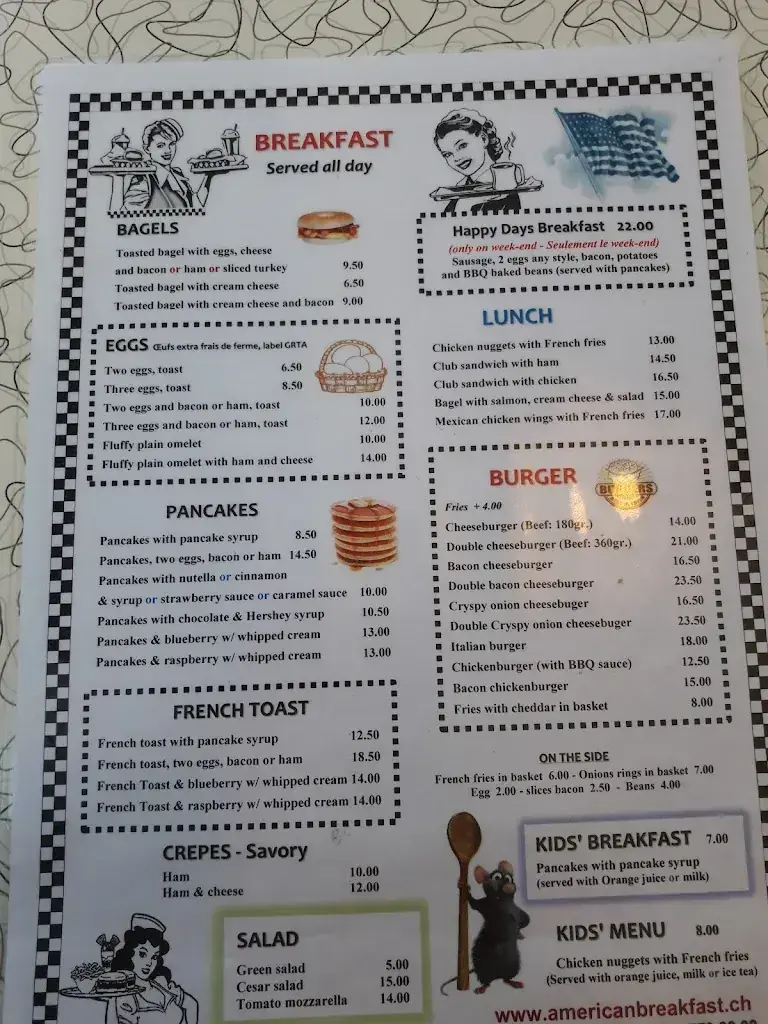 Menu_Happy Days_Versoix_image_4