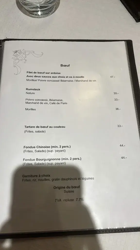 le National ristorante a Versoix