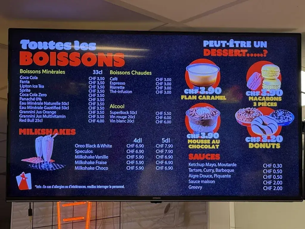 Chicken Up Restaurant in Versoix