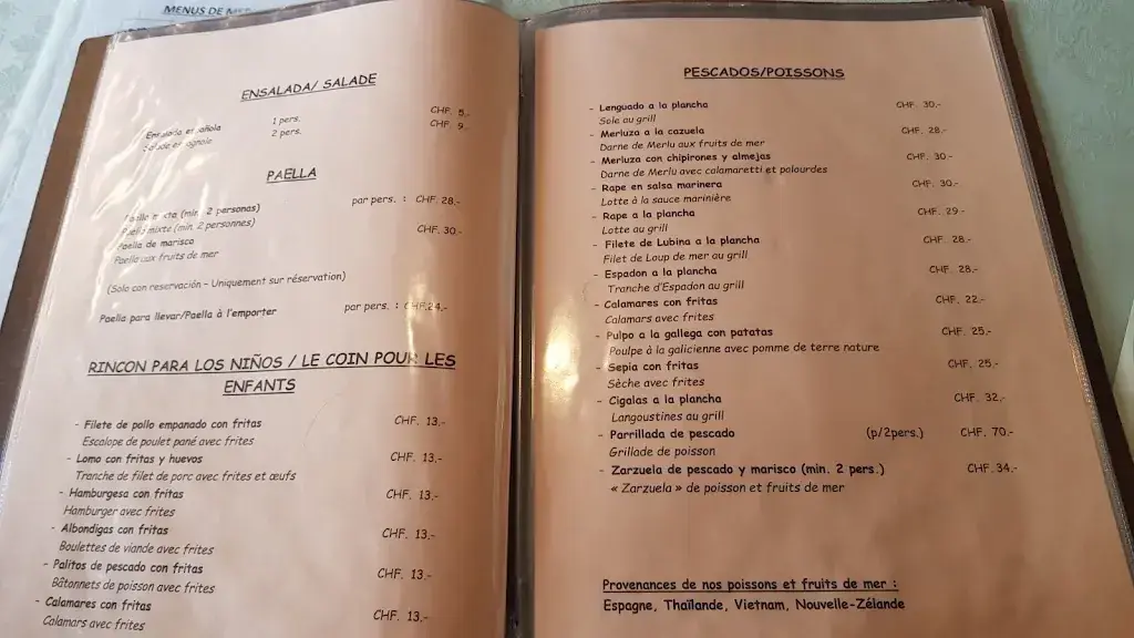 Menu_Centre Espagnol_Bussigny_image_2