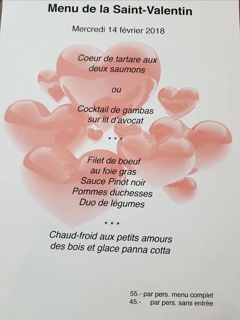 Café restaurant Pizzeria de la Gare, Famille Patricia Brun Martins_Châtillens_menu_image_1