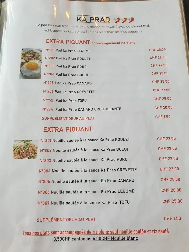 Menu_Thongbaï Thaï Food | Restaurant Payerne | A l'emporter & sur place_Payerne_image_3