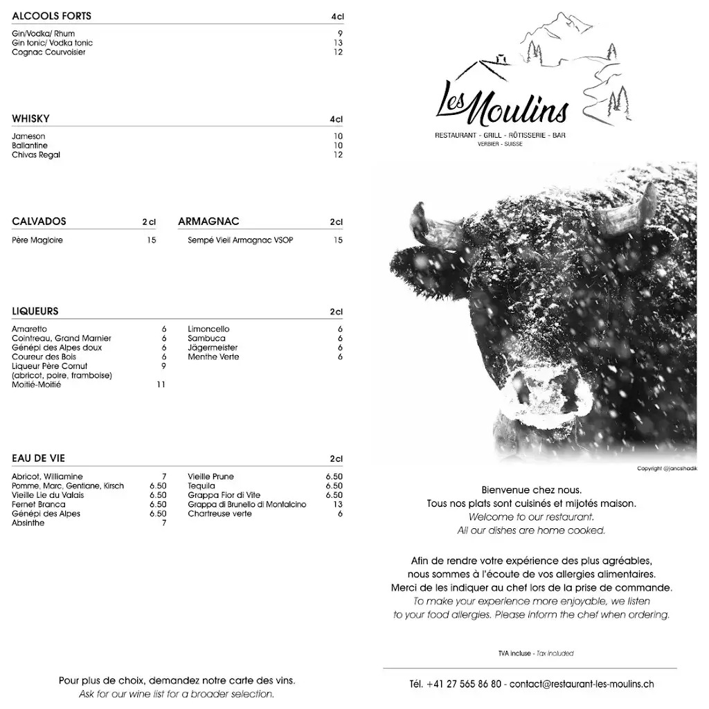 Restaurant Les Moulins_Bagnes_menu_image_1
