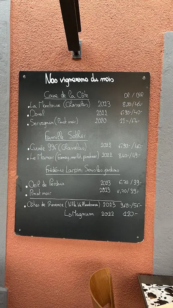 Menu_Auberge Communale de la Clef d'Or_Bursinel_image_3