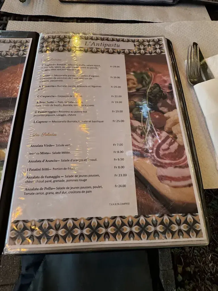 Menu_Restaurant Pizzeria de la Gare_Allaman_image_4