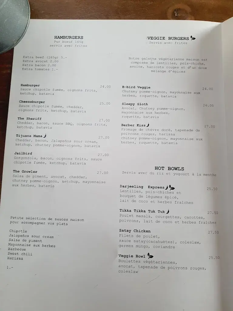 Menü_Blackbird House_Rolle_Bild_3