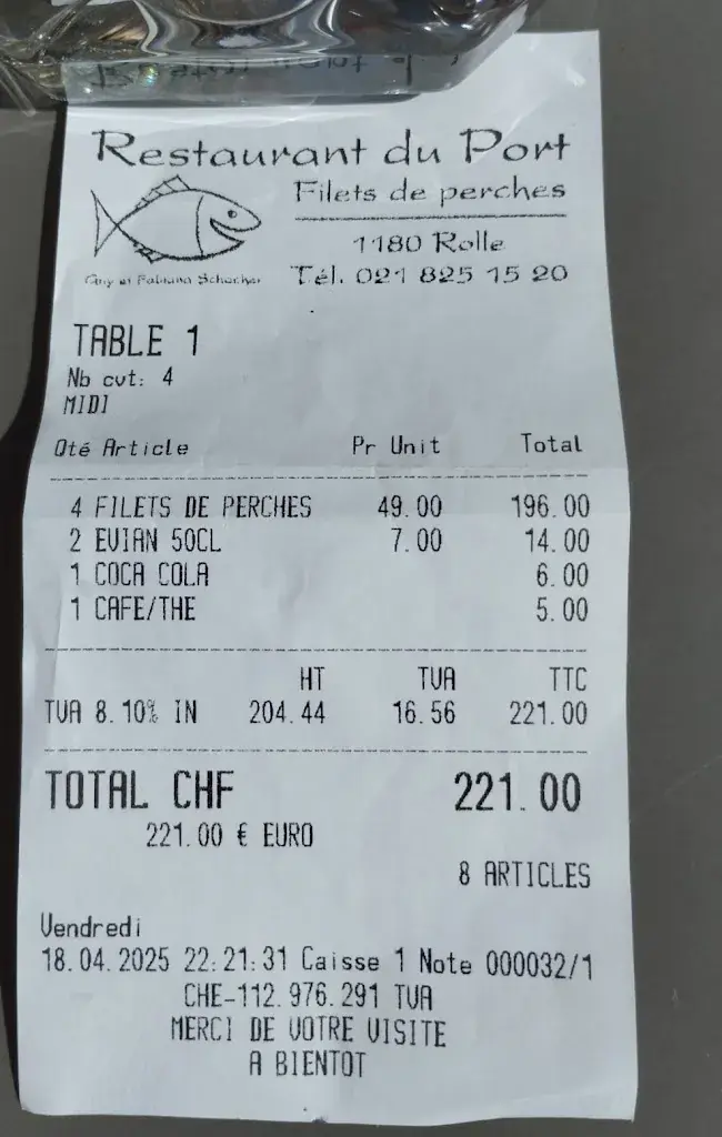 Hervé Mange_Café du Port_Rolle_review