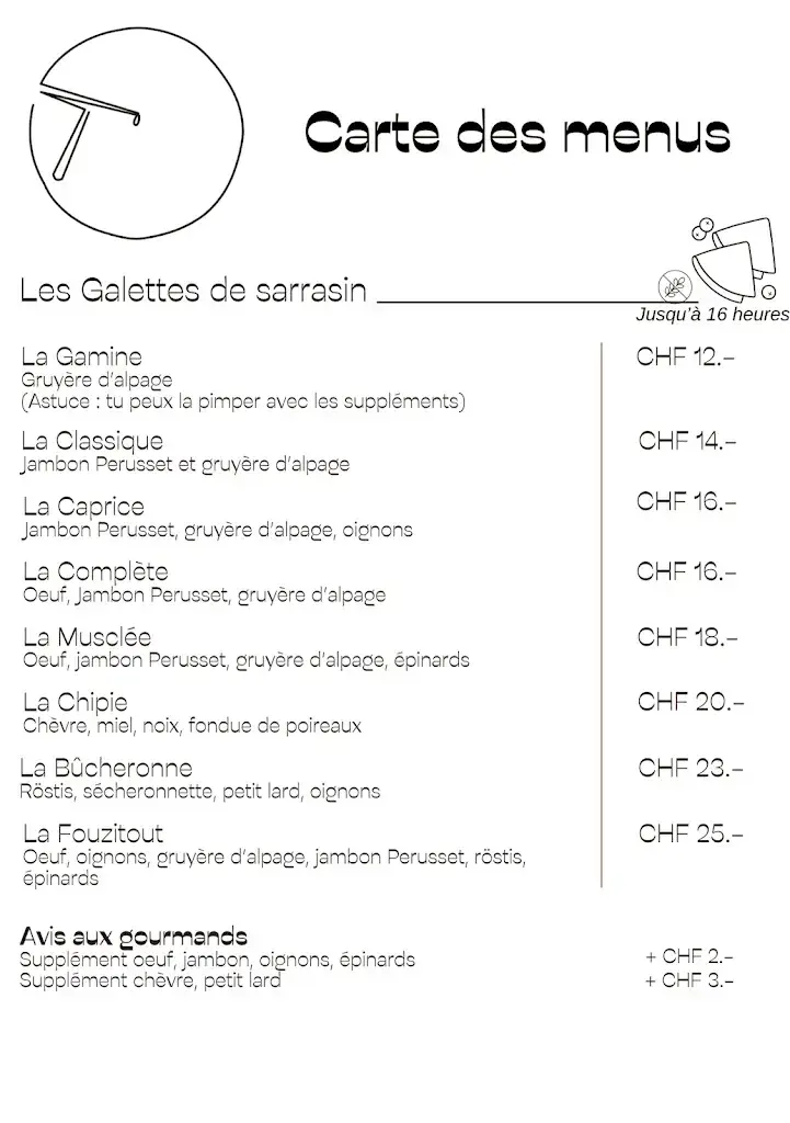 Menu_Tea-room Crêperie La Chenoille_Le Pont_image_2