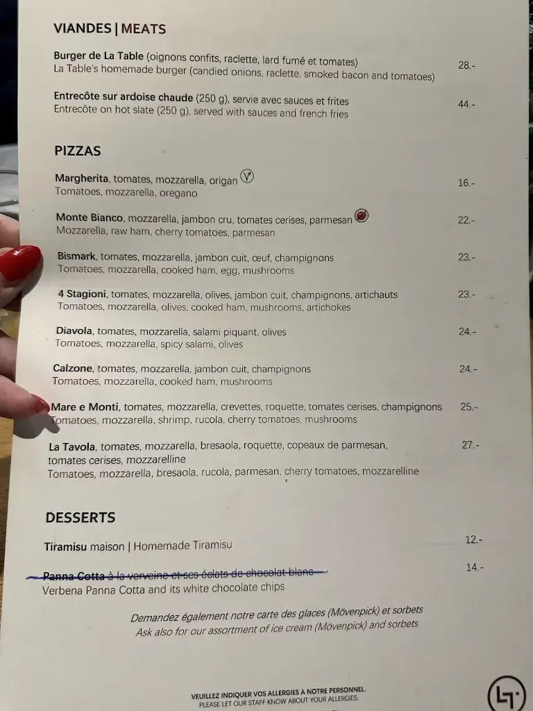 Restaurant La Table de Montreux_Montreux_menu_image_1