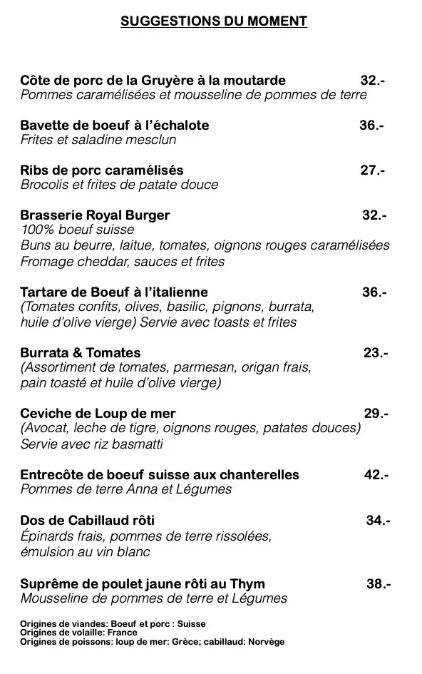 Menu_Brasserie de la Gare_Montreux_image_2