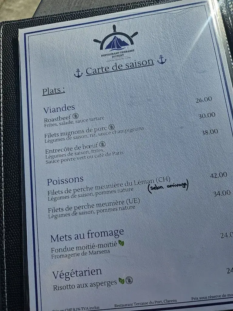 Restaurant Terrasse du Port_Clarens_menu_image_1