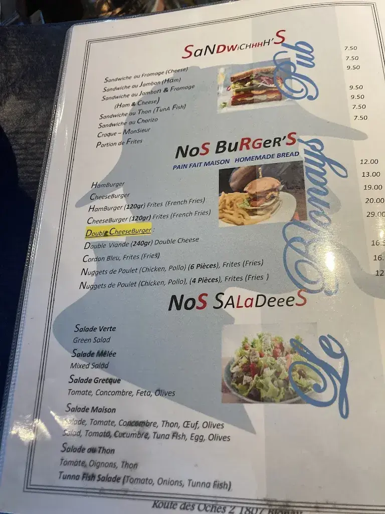 Menu_The Blonay_Blonay_image_2