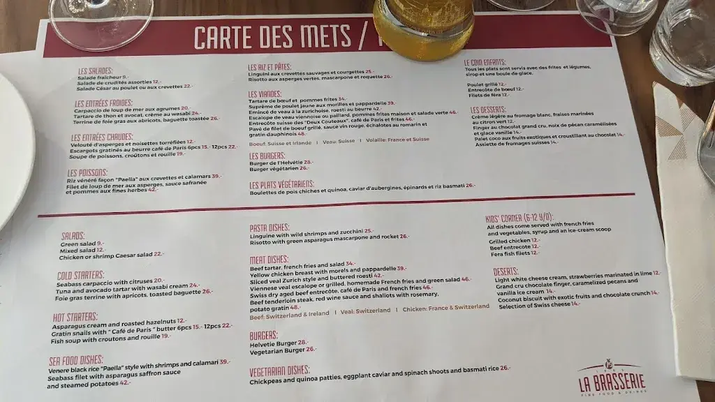 La Brasserie J5_Montreux_menu_image_1