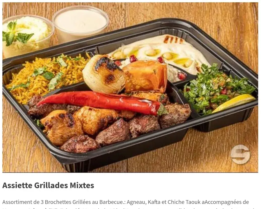 Menu_Restaurant Beyrouth_Montreux_image_4