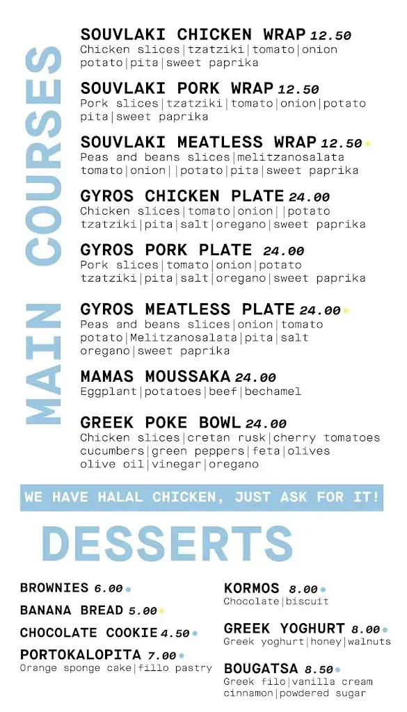 Menu_The Greek Project™ - Vevey_Vevey_image_2