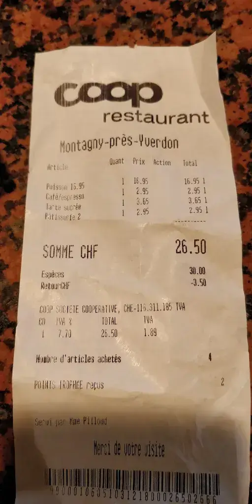 Only the best_Coop Restaurant Montagny-près-Yverdon_Montagny-près-Yverdon_Bewertung