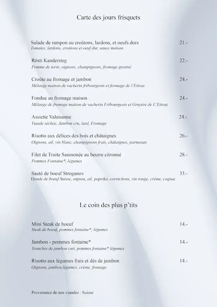 Menu_Café-Restaurant La Fontaine Yverdon_Yverdon-les-Bains_immagine_4