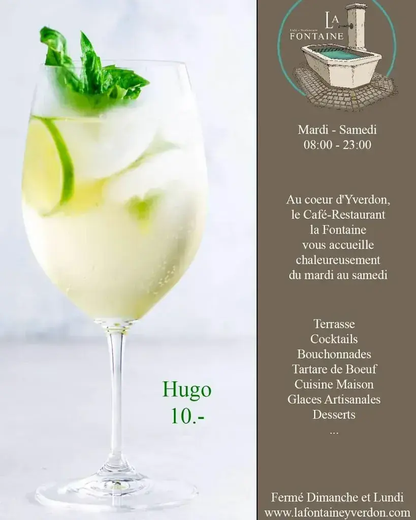 Menu_Café-Restaurant La Fontaine Yverdon_Yverdon-les-Bains_immagine_9
