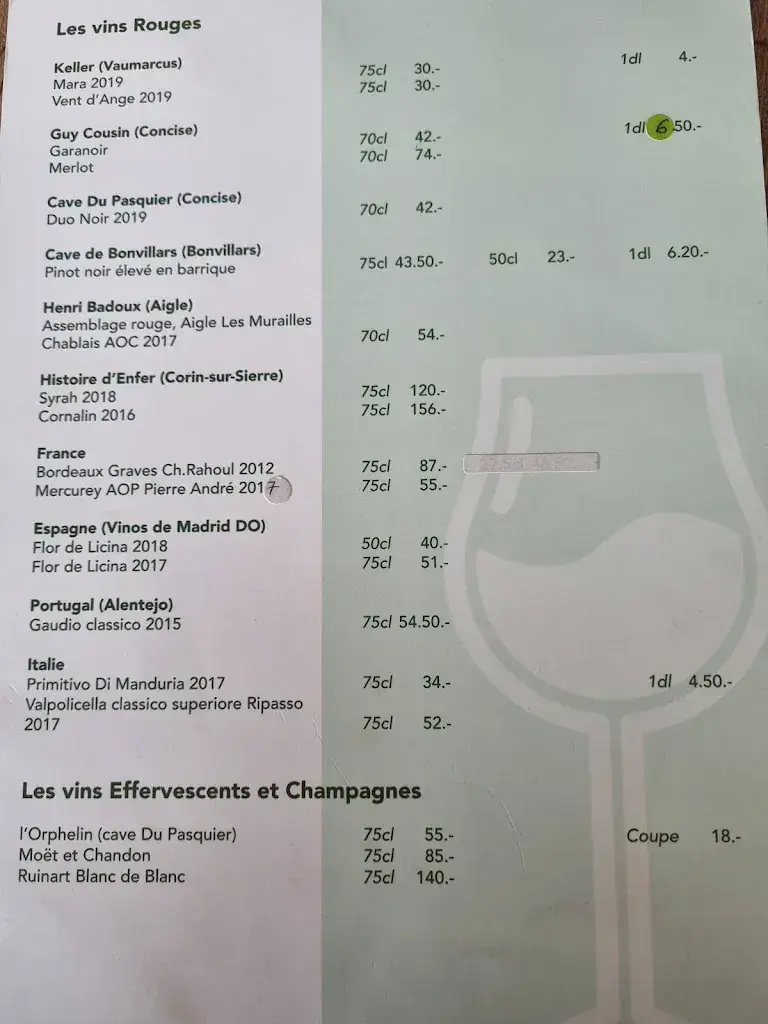 Le stade Restaurant_Yverdon-les-Bains_menu_image_1