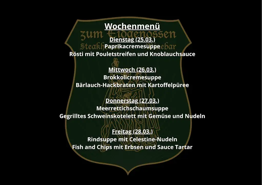 Restaurant Steakhouse zum Eidgenossen restaurant à Brig-Glis