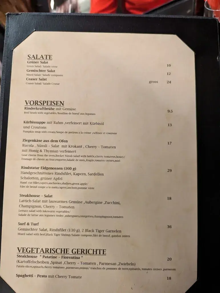 Menu_Restaurant Steakhouse zum Eidgenossen_Brig-Glis_image_4