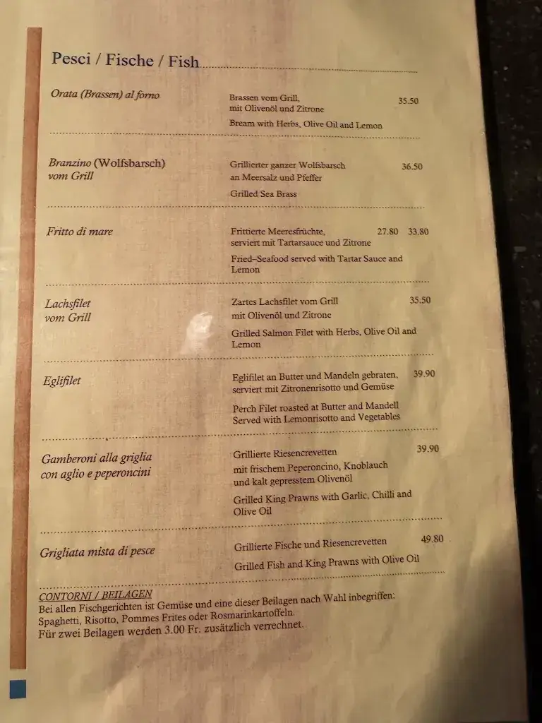 Menu_Restaurant Müller_Brig-Glis_immagine_2