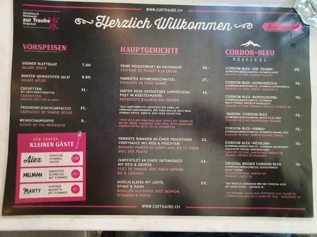 Menu_Restaurant zur Traube AG_Brigerbad_image_2