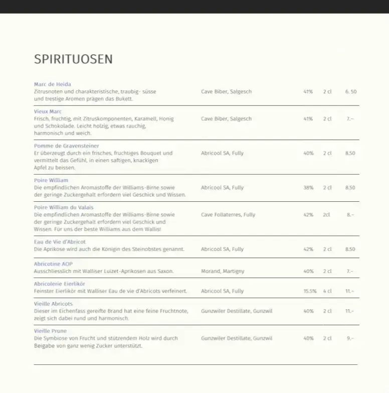 Restaurant Jungfrau - Aletsch_Naters_menu_image_1