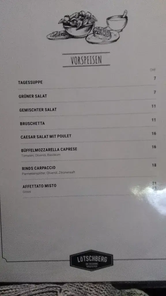 Menu_Restaurant Belalp & Lötschberg Lieferservice_Naters_immagine_3