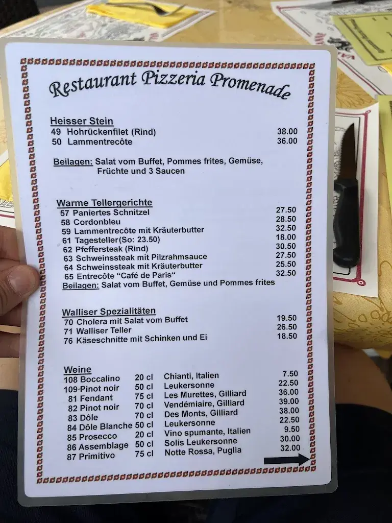 Daniel Costa_Café Promenade_Naters_review