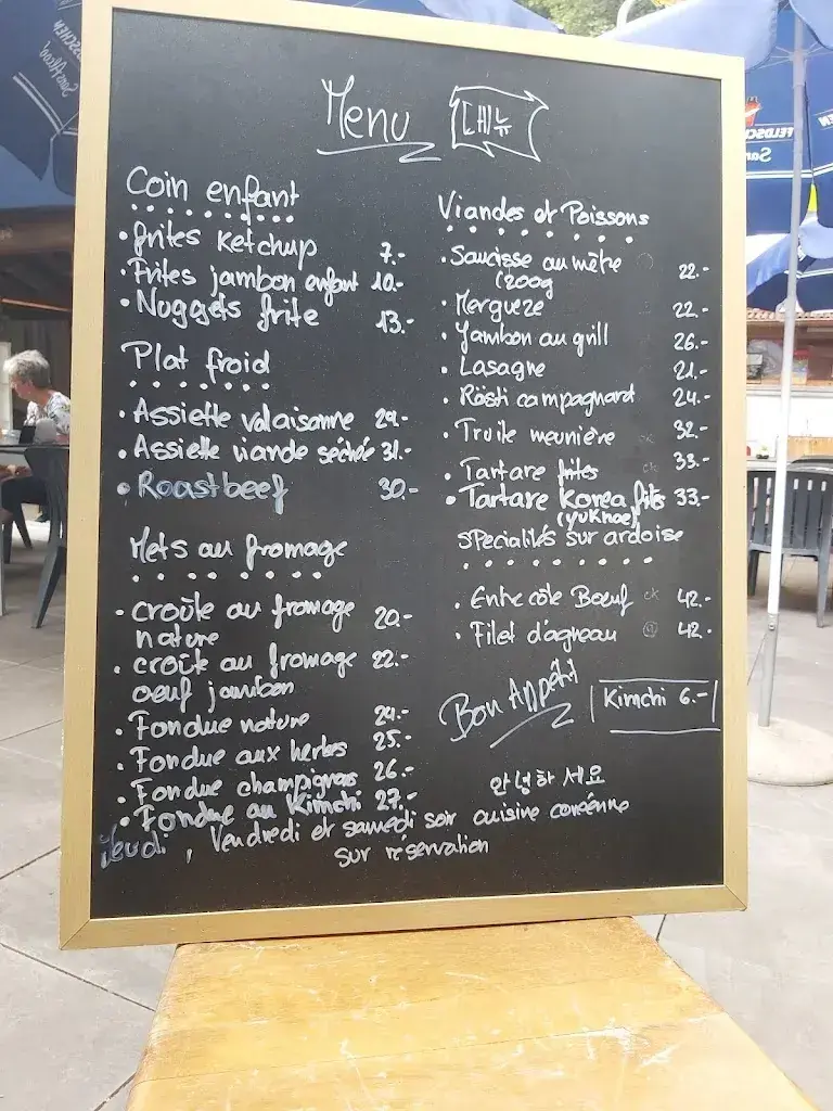 Menu_La colline aux oiseaux 영희에서_Chamoson_image_3