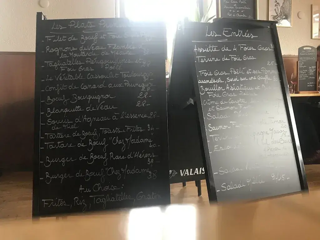 Menu_Restaurant Chez Madame_Chamoson_image_4