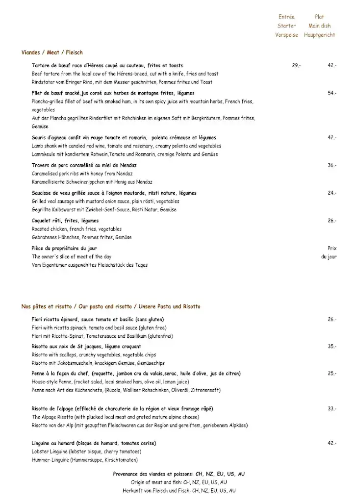 Menu_Restaurant L'Alpage_Thyon_image_2